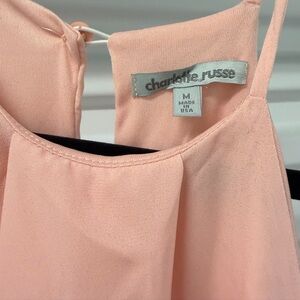 Charlotte Russe Light Pink Sleeveless Dress